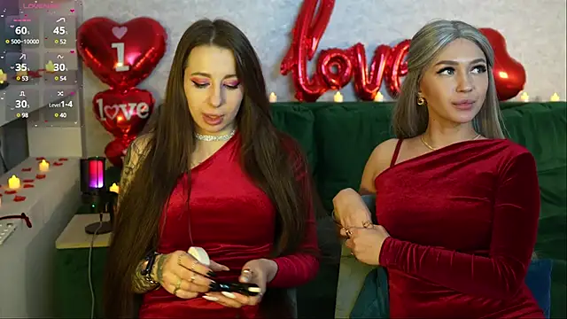 BestModelsDuo online show from 02.15.25