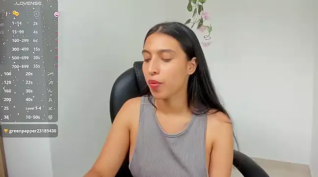 Snapshot of Ninna--1 chatting on 01.15.25 Ninna--1 online show from 01.15.25