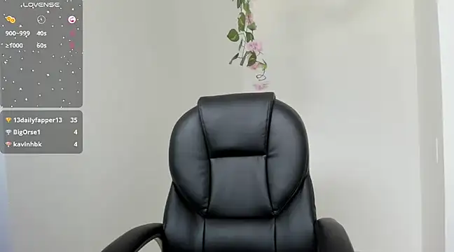 Snapshot of Ninna--1 chatting on 02.14.25 Ninna--1 online show from 02.14.25