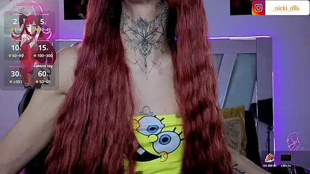 Snapshot of supradoll chatting on 10.23.25 supradoll online show from 10.23.25