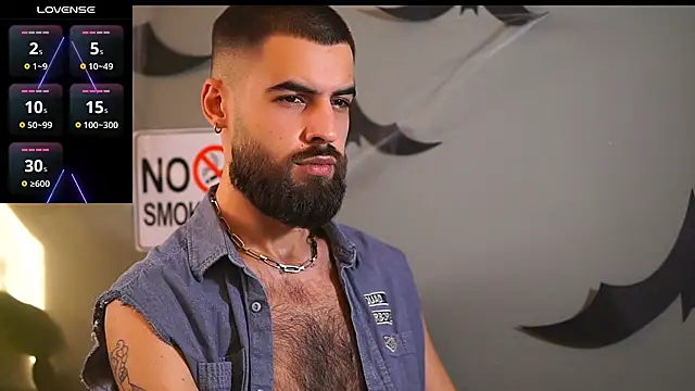 HairyRobxxx online show from 10.19.25