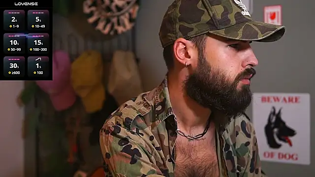 HairyRobxxx online show from 11.20.25