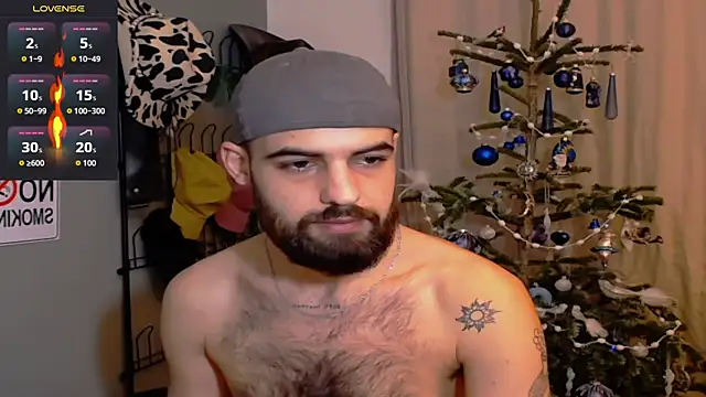 HairyRobxxx online show from 12.21.25