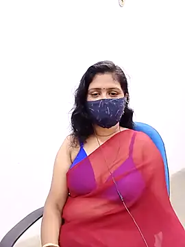 Snapshot of Lucky-Deepthi chatting on 02.28.25 Lucky-Deepthi online show from 02.28.25