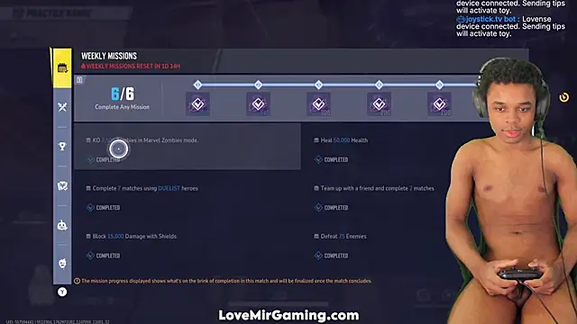 lovemirgaming online show from 11.12.25