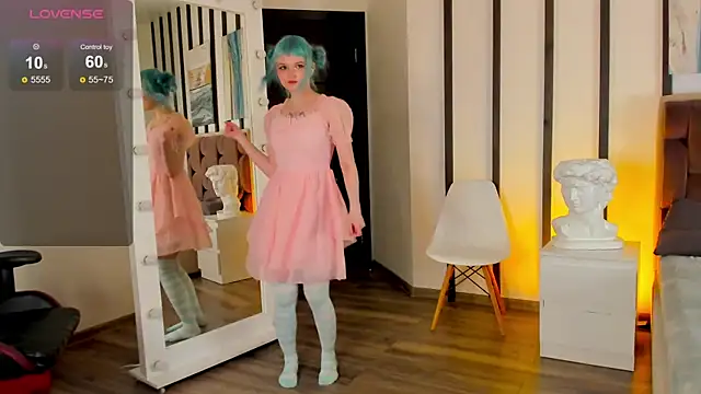 blue nymph1 online show from 01.13.25