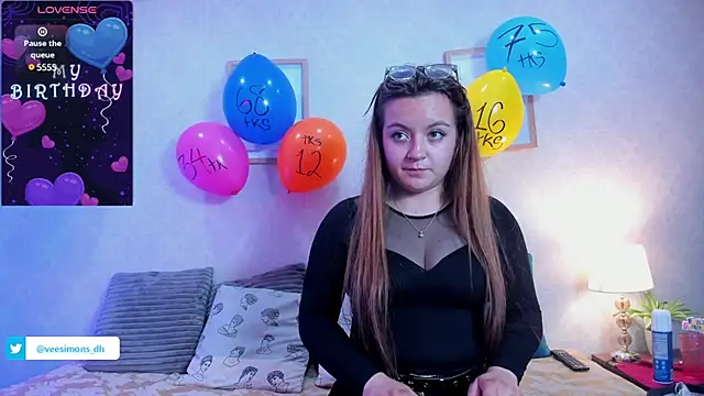 Veronica simons online show from 03.10.25