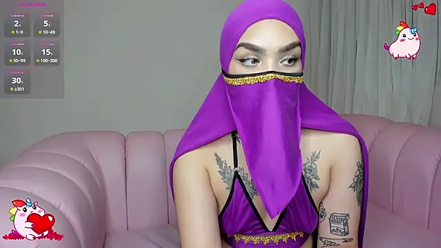 Snapshot of Maissa_Alabi chatting on 01.31.25 Maissa Alabi online show from 01.31.25