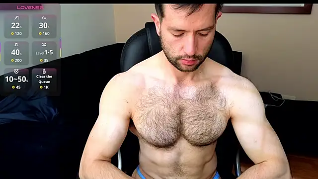 hairyncuteass online show from 10.23.25