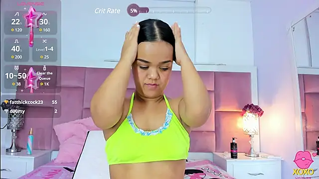 Snapshot of AnieRey chatting on 03.14.25 AnieRey online show from 03.14.25