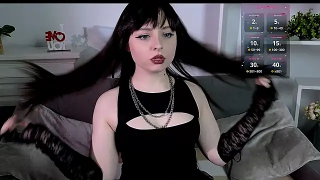 Snapshot of Noirael chatting on 02.13.26 Noirael online show from 02.13.26