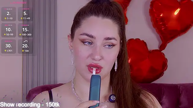 KiraBarlows online show from 03.12.26