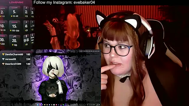 EveBaker04 online show from 03.18.25