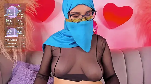 Snapshot of Ayha_khalaf chatting on 02.17.25 Ayha khalaf online show from 02.17.25