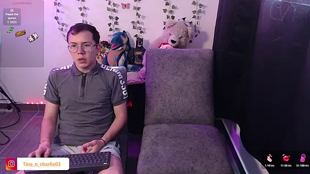 Tina 4 Charlie online show from 02.13.26