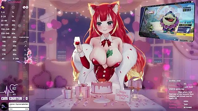 LewdKira VT online show from 02.15.26