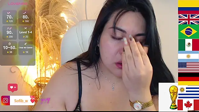 Snapshot of Sofi_BBW chatting on 06.18.26 Sofi BBW online show from 06.18.26