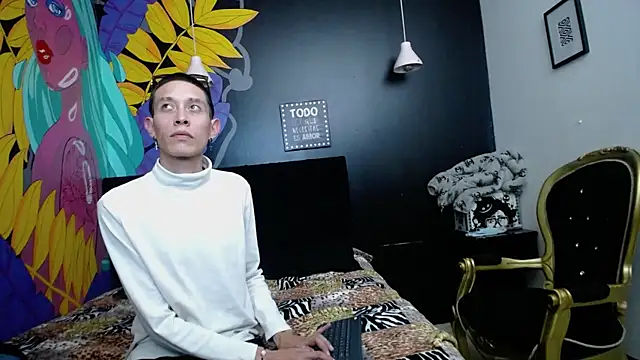 Snapshot of SimonAndJocelyn chatting on 02.10.25 SimonAndJocelyn online show from 02.10.25