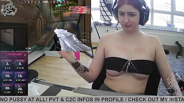 Gamergirl-Linela online show from 02.17.25