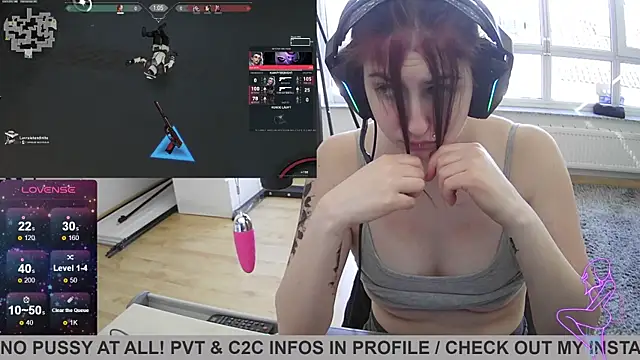 Gamergirl-Linela online show from 02.18.25