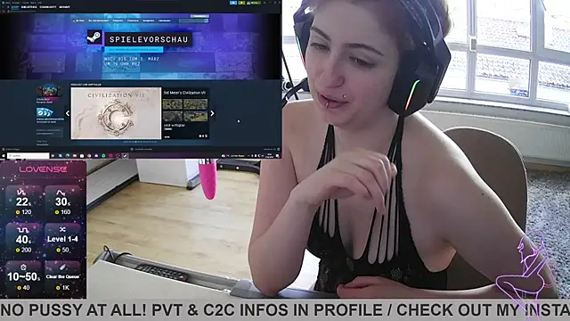 Gamergirl-Linela online show from 02.27.25