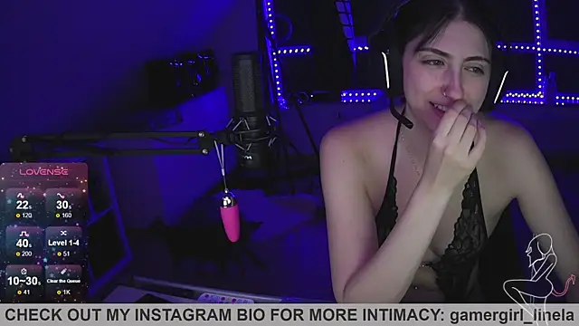 Gamergirl-Linela online show from 09.08.25