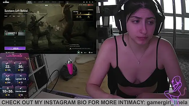 Gamergirl-Linela online show from 09.26.25