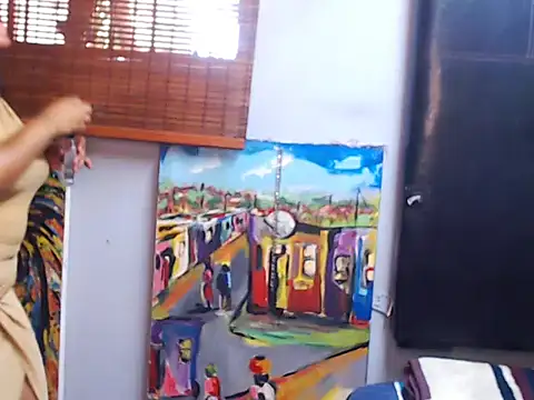 Snapshot of AfricanChinese chatting on 11.29.25 AfricanChinese online show from 11.29.25