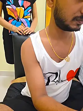 Snapshot of RealcoupleP chatting on 10.11.25 RealcoupleP online show from 10.11.25