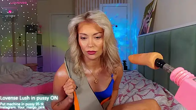 Snapshot of Margony chatting on 03.02.26 Margony online show from 03.02.26