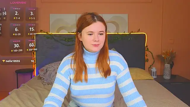 Eva Starlight online show from 11.28.25