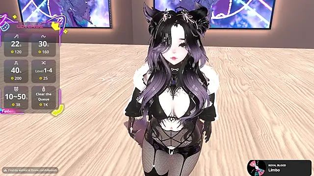Kitten Lush online show from 09.14.25