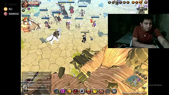 Snapshot of mikigamesH2 chatting on 03.22.25 mikigamesH2 online show from 03.22.25