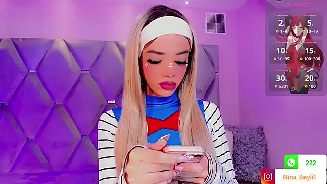 Nina Keyli online show from 10.08.25