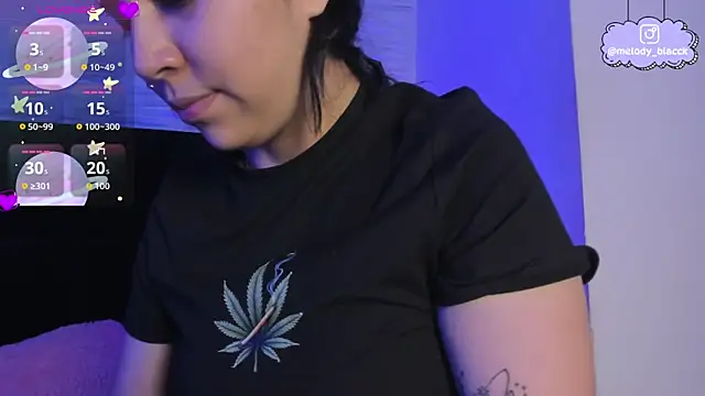 Melody Black  online show from 12.18.25