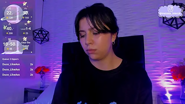 Melody Black  online show from 06.11.26