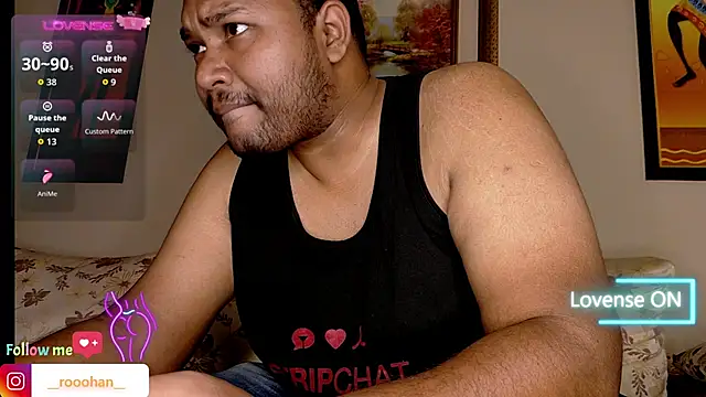 Naughty Rohan  online show from 02.23.26