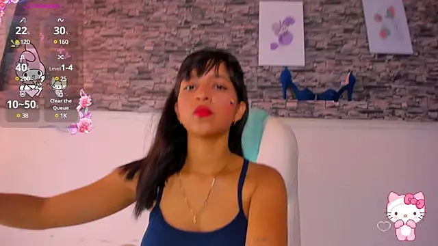 Snapshot of tianna_princess chatting on 03.20.25 tianna princess online show from 03.20.25