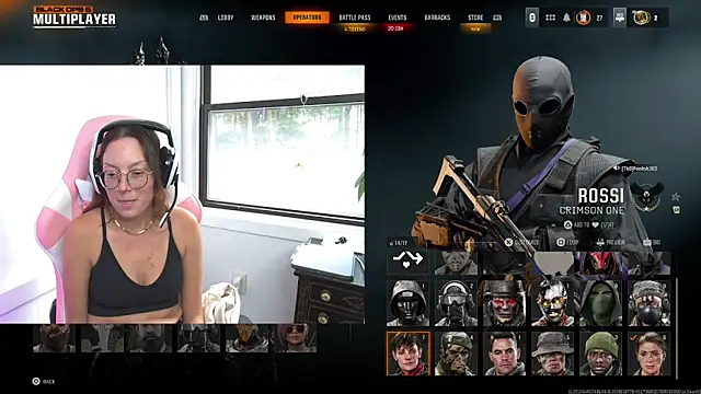 SpaceCowWhore online show from 10.13.25