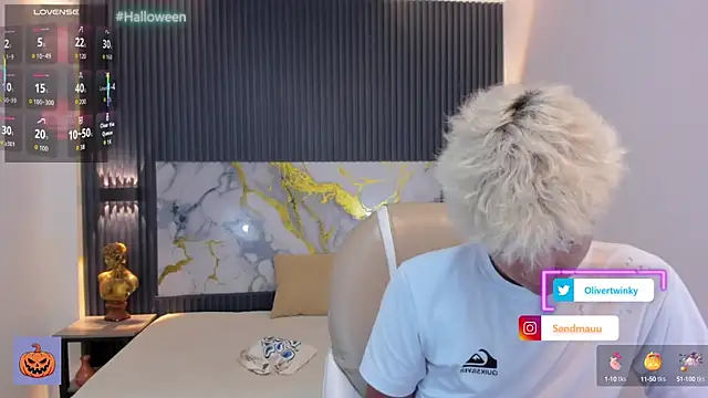 OliverTwinky online show from 10.15.25