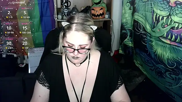 Snapshot of Kinky_Witch chatting on 07.29.26 Kinky Witch online show from 07.29.26
