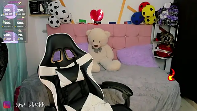 Luna blackk online show from 07.15.26