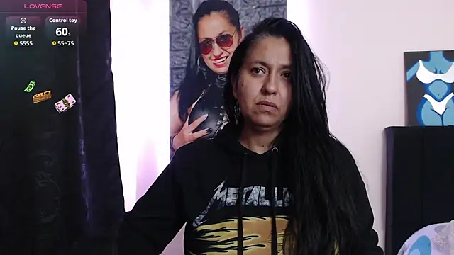 Snapshot of holydeath_1 chatting on 10.18.25 holydeath 1 online show from 10.18.25