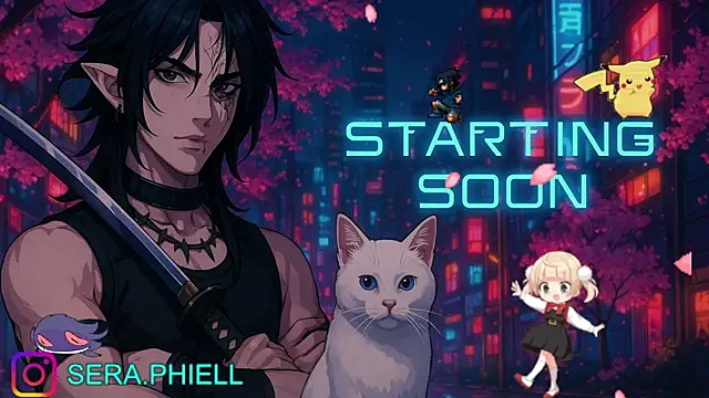 Snapshot of Seraphiell chatting on 09.13.25 Seraphiell online show from 09.13.25