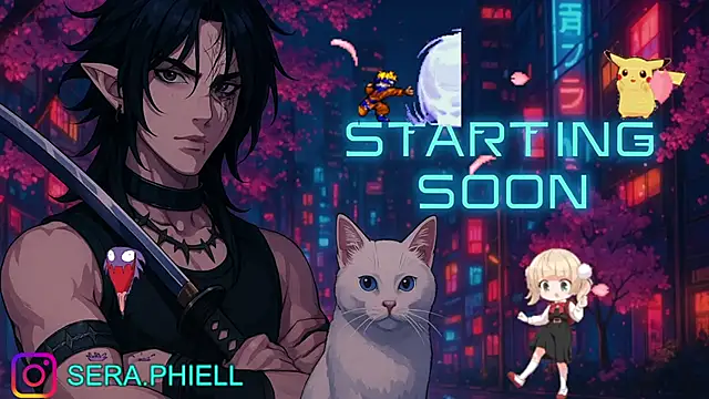 Snapshot of Seraphiell chatting on 09.27.25 Seraphiell online show from 09.27.25