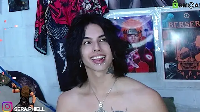 Snapshot of Seraphiell chatting on 10.05.25 Seraphiell online show from 10.05.25