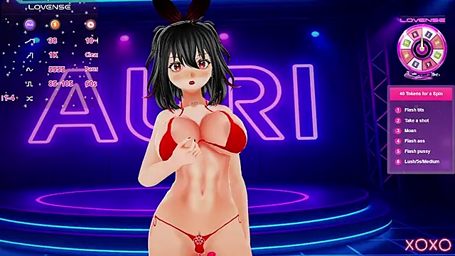 Auri Hikaru online show from 11.06.25