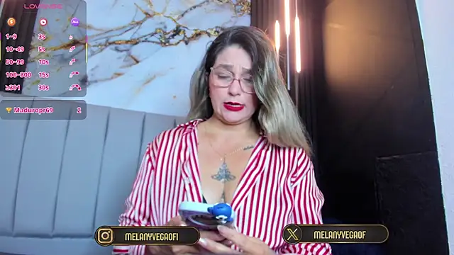 MelanyVegas online show from 02.22.26