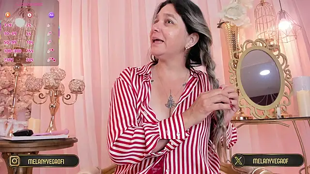 MelanyVegas online show from 03.15.26