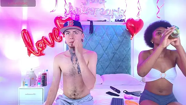 Snapshot of Asha_zuri_and_adam chatting on 09.13.25 Asha zuri and adam online show from 09.13.25